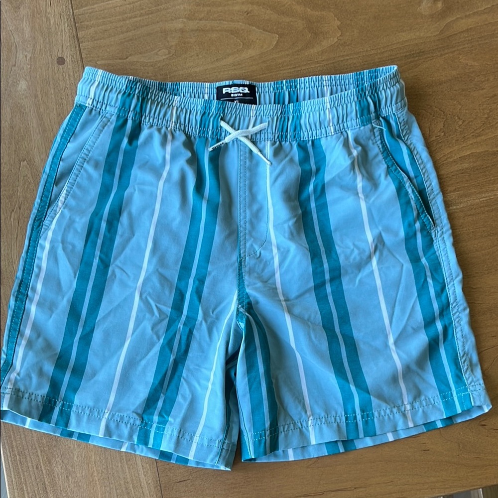 RSQ boys Striped Swim Shorts - XL